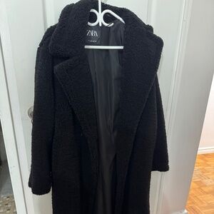 Zara teddy coat